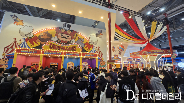 지난 '지스타 2025' 웹젠 부스.