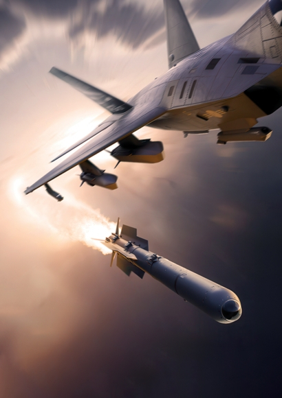 공대공 무기체계 발사 이미지.[사진=LIG넥스원]