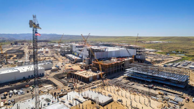 마이크론이 뉴욕주에 짓고 있는 메모리반도체 메가 팹 [ⓒ마이크론]