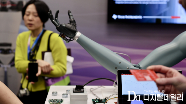 CES 2026 TI 부스 전경 [사진=김문기 기자]