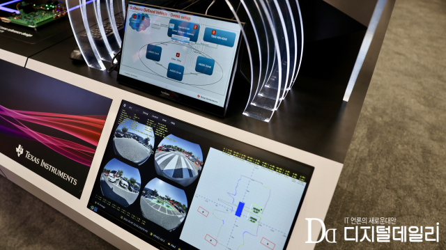 CES 2026 TI 부스 전경 [사진=김문기 기자]