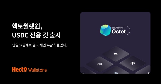 헥토월렛원, 스테이블코인 USDC 전용 요금제 ‘USDC 킷’ 출시