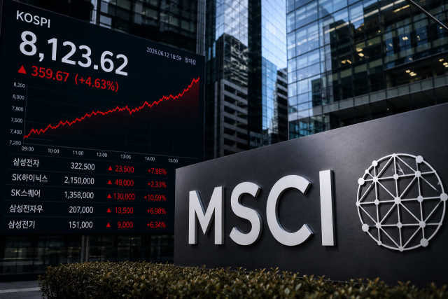 AI 랠리 탄 한국 증시, MSCI 선진시장 문턱 넘나