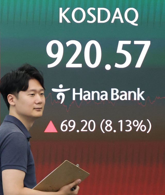 소외됐던 코스닥의 반란…이차전지·바이오 뛰자 8% 폭등