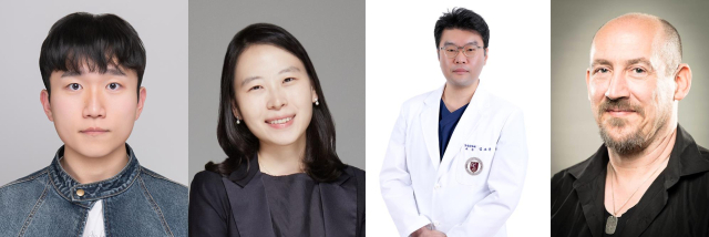 (왼쪽) 조대현 고려대 인공지능학과 석박통합과정(제1저자), 유성혜 고려대 안암병원 영상의학과 교수, 김보규 고려대 안암병원 영상의학과 교수, 크리스티안 왈라븐 고려대 인공지능학과 교수. [사진=고려대]