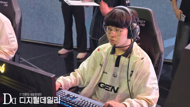 7월31일 '2026 LCK' 정규 시즌 3라운드 'LCK 팀 로드쇼: 하우스 오브 젠지' 현장. 젠지 '기인' 김기인. [사진=이학범기자]