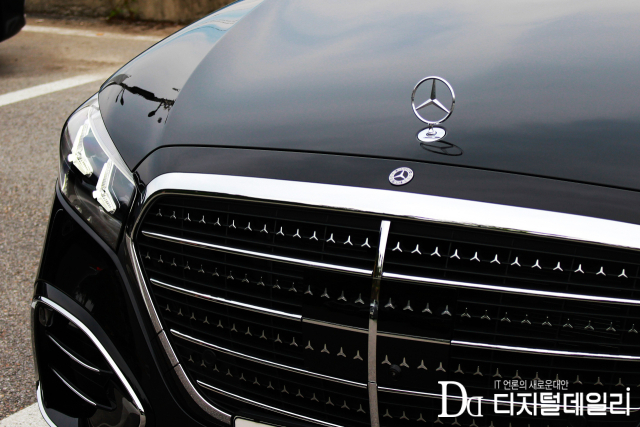 메르세데스 벤츠 S 450 4MATIC Long AMG Line.[사진=윤서연 기자]