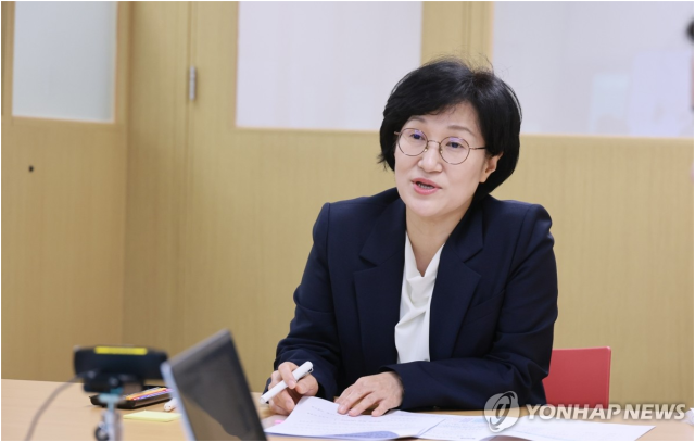 원민경 성평등가족부장관. [사진=연합뉴스]