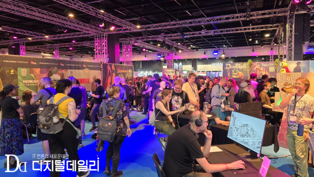 지난 8월27일(현지시각) '게임스컴 2026' 인디 아레나 부스. [사진=이학범기자]