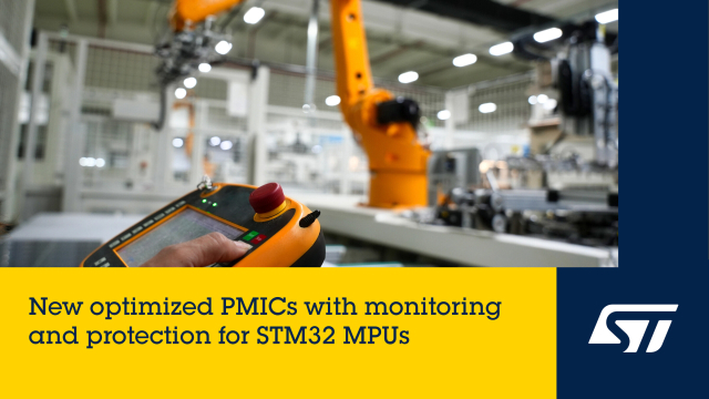 ST마이크로일렉트로닉스가 산업용 애플리케이션에 최적화된 전력관리 IC(PMIC)인 ‘STPMIC1L’ 및 ‘STPMIC2L’을 출시했다 [사진=ST]