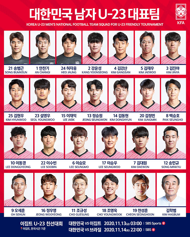가생이닷컴>커뮤니티 > 축구게시판 > 이승우 17번-백승호 8번 ...