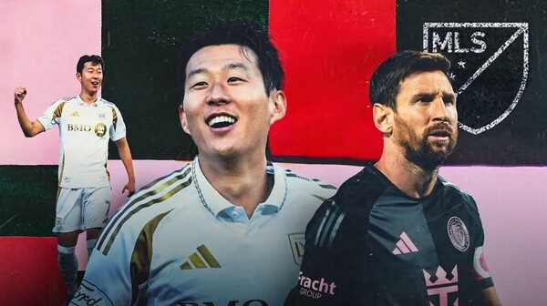[오피셜] "메시보다 압도적" MLS 지배하는 <b>손흥민</b>, 8G 8골 폭발→美 입성...