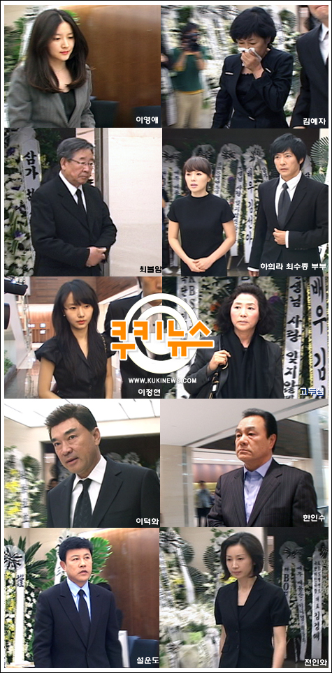 [故여운계 빈소] “이 시대 진정한 배우…” 연예인 100여 명 조문 행렬