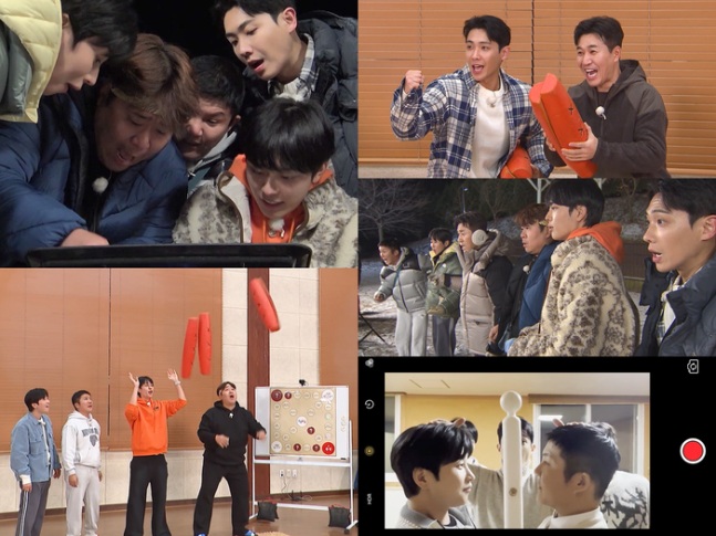 ‘1박 2일’ 조세호 vs 딘딘, 키 재보니…최단신은 누구?
