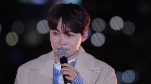‘살림남’ 박서진, 끝내 눈물 보였다···시청률 7% 버스킹 공약 성공할까