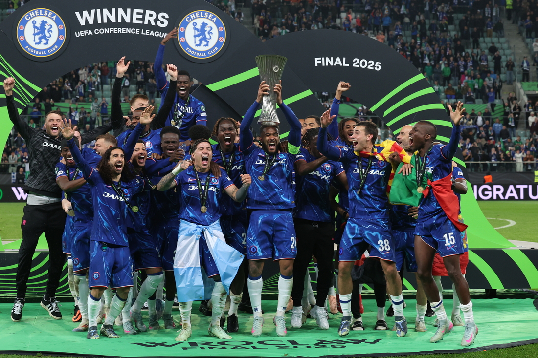 <b>첼시</b>의 유럽 정복, <b>UECL 우승</b>으로 최초의 UEFA 그랜드슬램