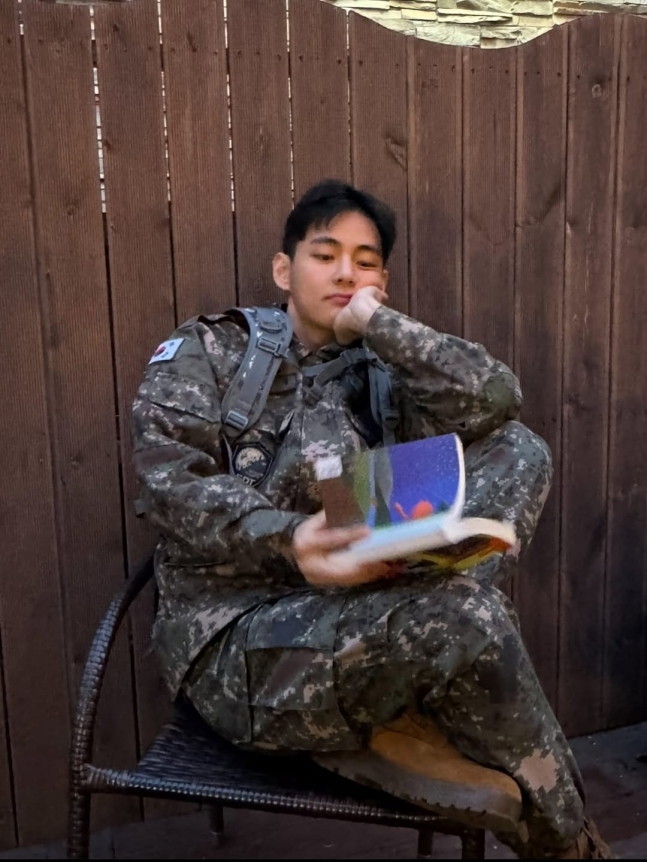 군에서 몸과 마음을 다시 만든 시간을 보냈다는 뷔님