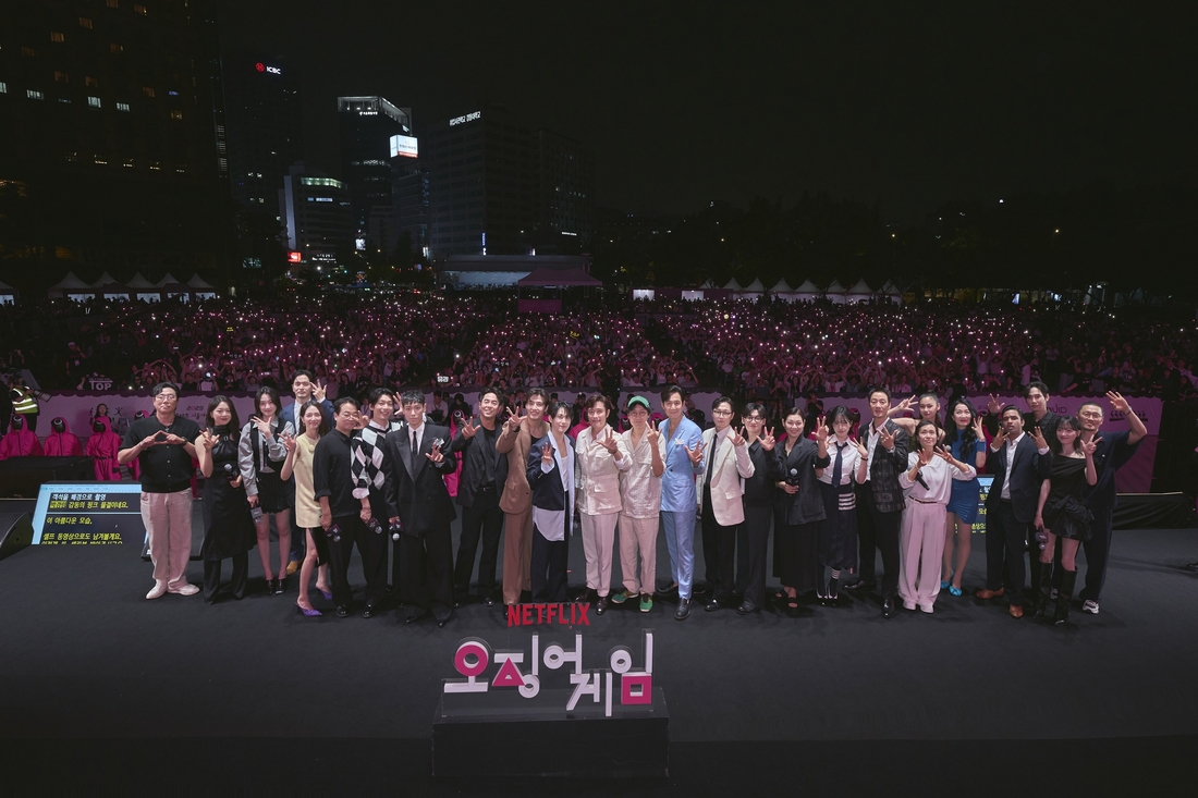 ‘오겜3’ 주역들, 시민들 만났다
