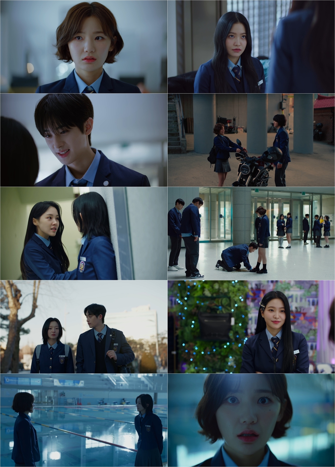‘<b>청담국제고등학교 2</b>’ 밀어내는 <b>김예림</b>-다가오는 김민규, 티격태격 앙...