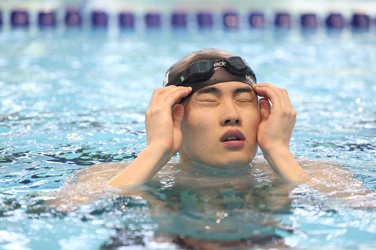 <b>황선우</b>, <b>자유형</b> 200m 결승 <b>4위</b>…4회 연속 메달 실패