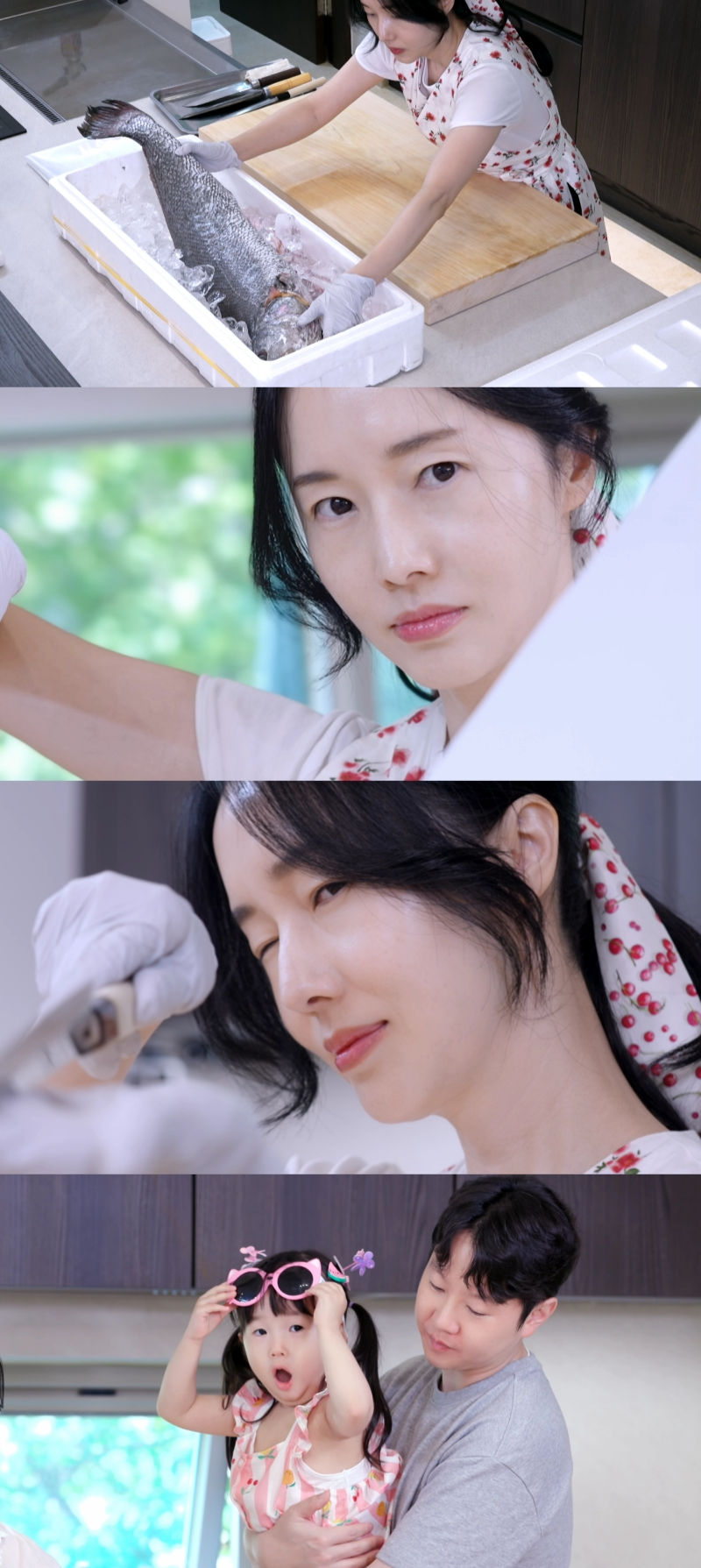 <b>이정현</b>, 의사 남편 위해 6kg <b>민어</b> 해체 “칼잡이 같아” (편스토랑)