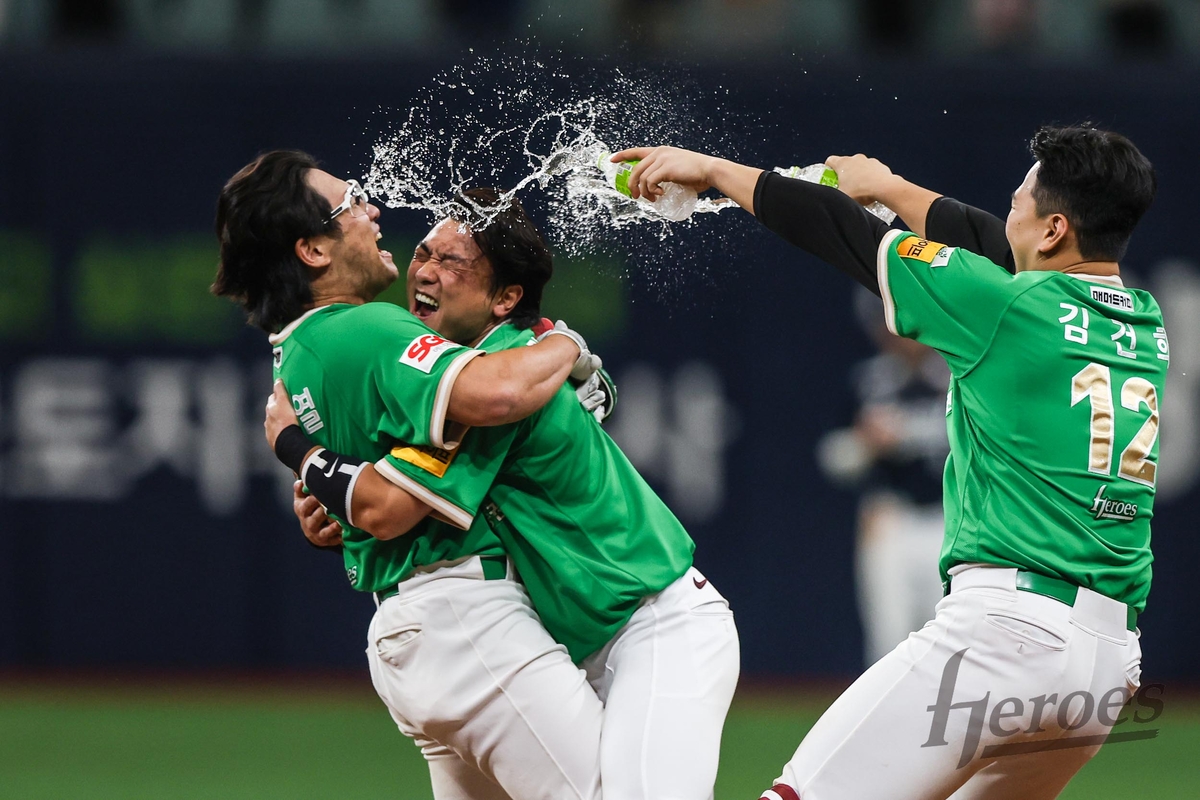 <b>임지열</b> ‘<b>끝내기</b> 안타’…키움, 두산에 4-3 역전승[스경X현장]