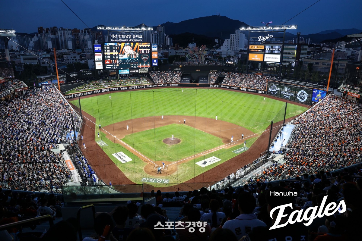 ‘12일 <b>롯데전</b> 만원관중’ <b>한화</b>, 지난 시즌 작성한 단일 시즌 최다 <b>매진</b>...