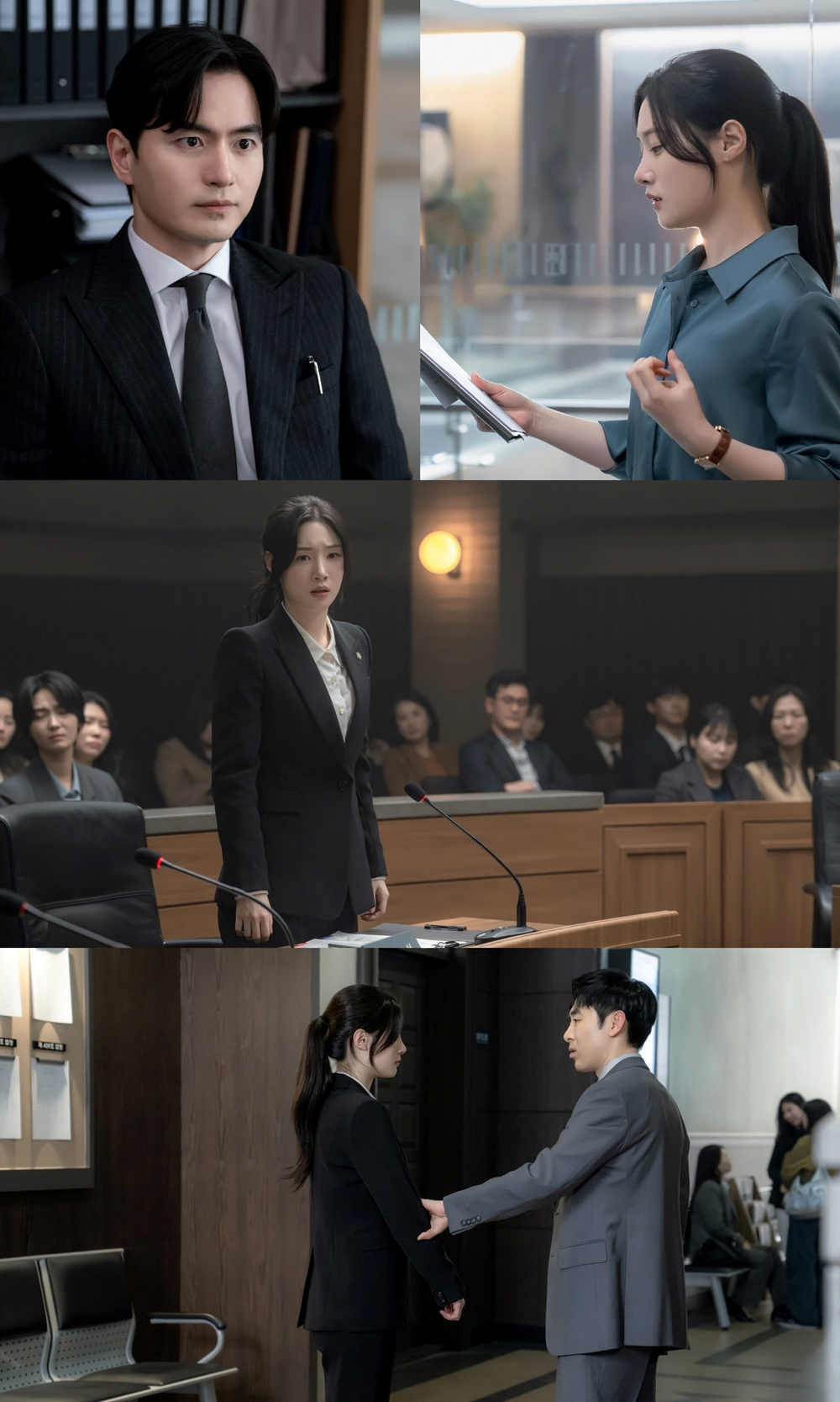‘<b>에스콰이어</b>’ <b>정채연</b>, 법정 데뷔전 위태위태