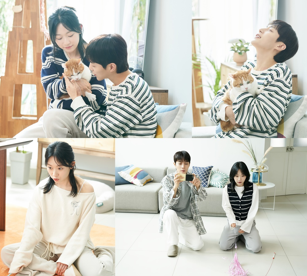 ‘<b>냥육권 전쟁</b>’ 오늘 방송···<b>윤두준</b>김슬기, 꿀뚝뚝→무뚝뚝