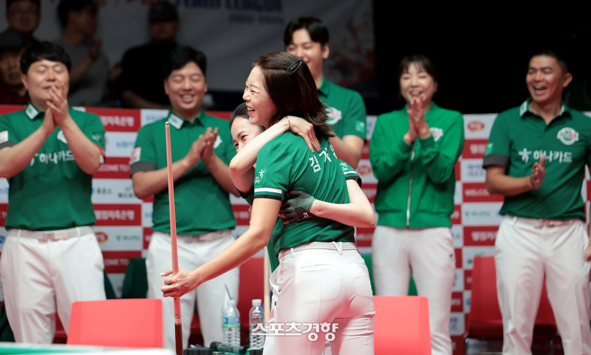 <b>팀리그</b> 최강 <b>하나카드</b> ‘4연승’ 첫 2라운드 연속 우승에 성큼