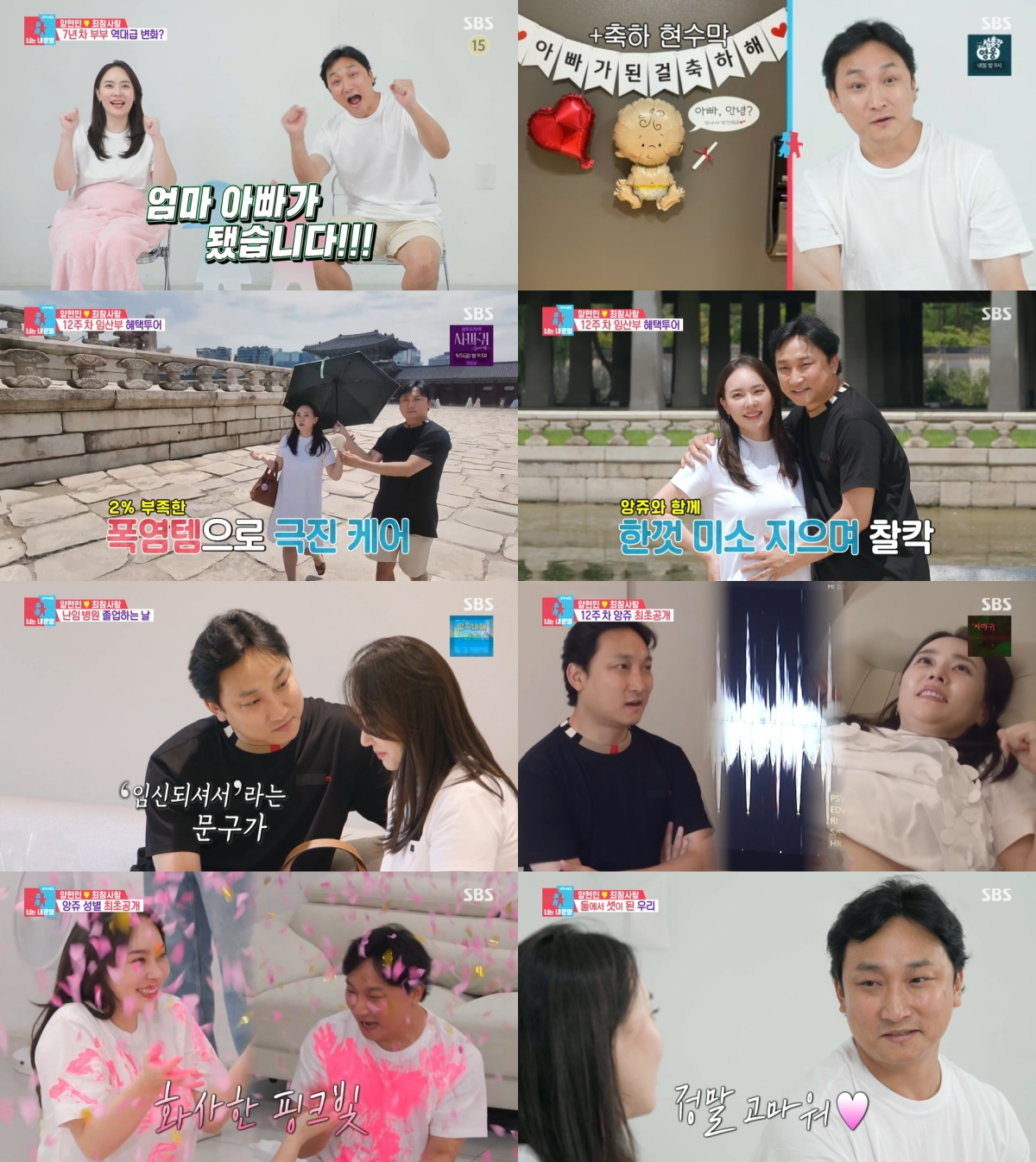 <b>양현민</b><b>최참사랑</b>, 시험관 9번 끝 기적 “2세는 딸” (동상이몽)