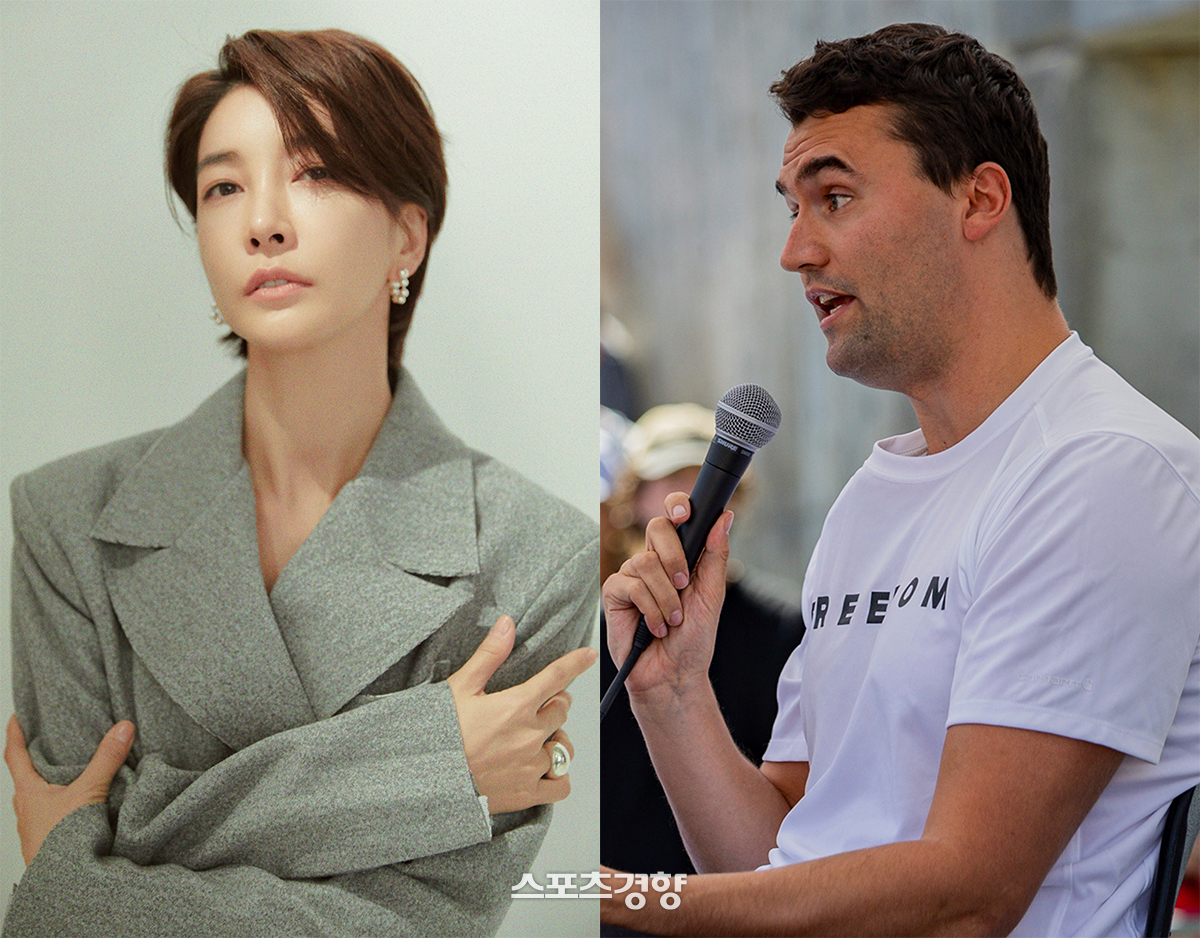 문재인 정부 <b>비판</b>한 진서연, 찰리 <b>커크</b> 추모 동참