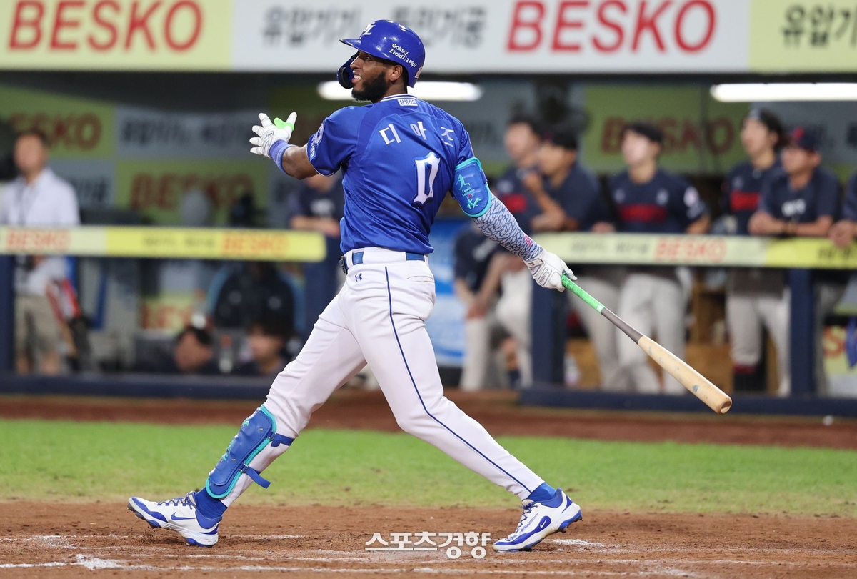 ‘이번엔 결승 스리런’ <b>디아즈</b> 2경기 연속 대포 ‘시즌 50<b>홈런</b>에 -3’·...