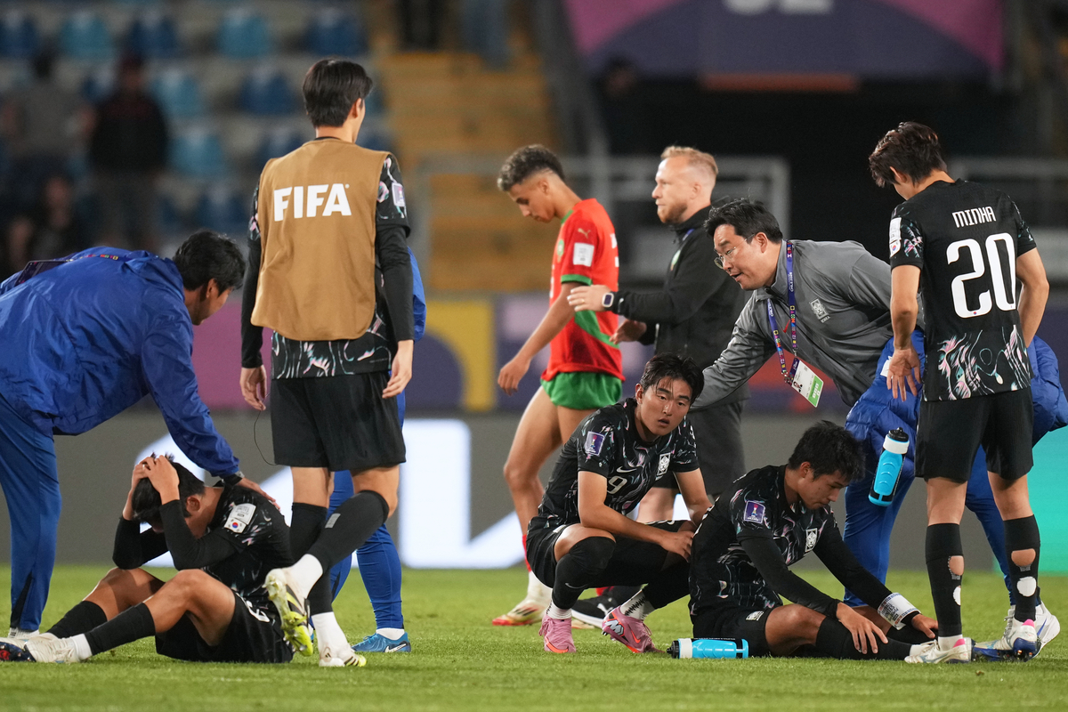 이창원호, 모로코에 1-2 패배…<b>16강</b>서 <b>탈락</b>[<b>U-20월드컵</b>]