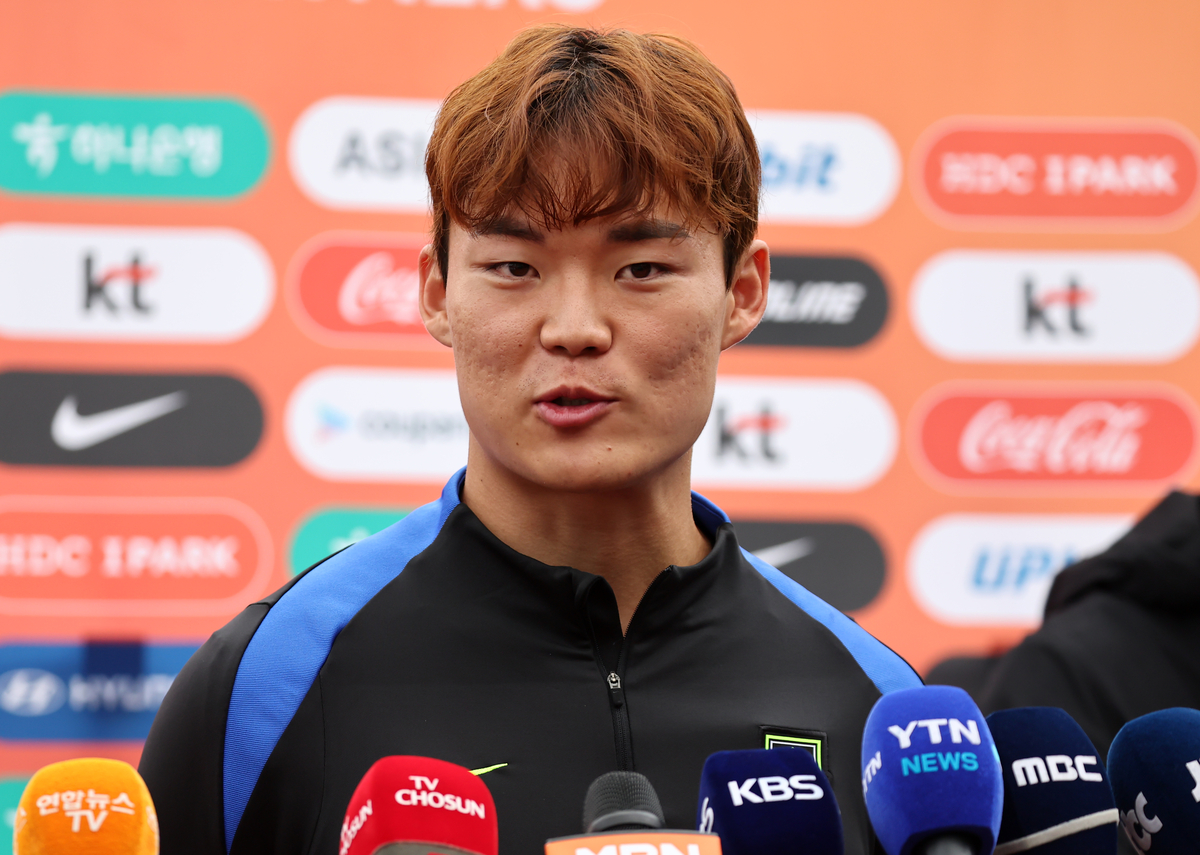 오현규의 <b>파라과이전</b> 다짐 “브라질전보다 더 잘 준비해 승리하겠다”