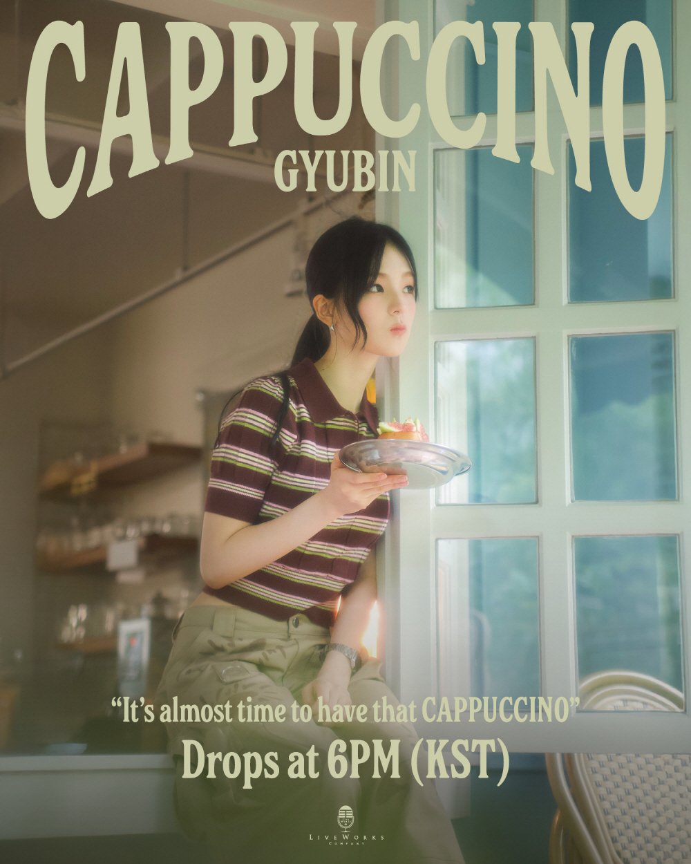 <b>규빈</b>, 오늘 ‘CAPPUCCINO’ 진동