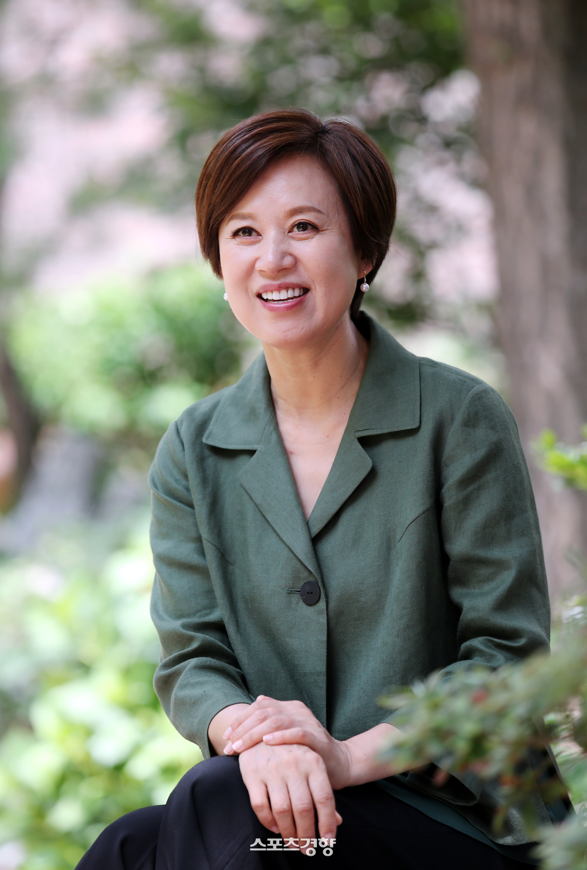 <b>박미선</b> “<b>암 투병</b> 끝, 이봉원 잘생겨 보인다”