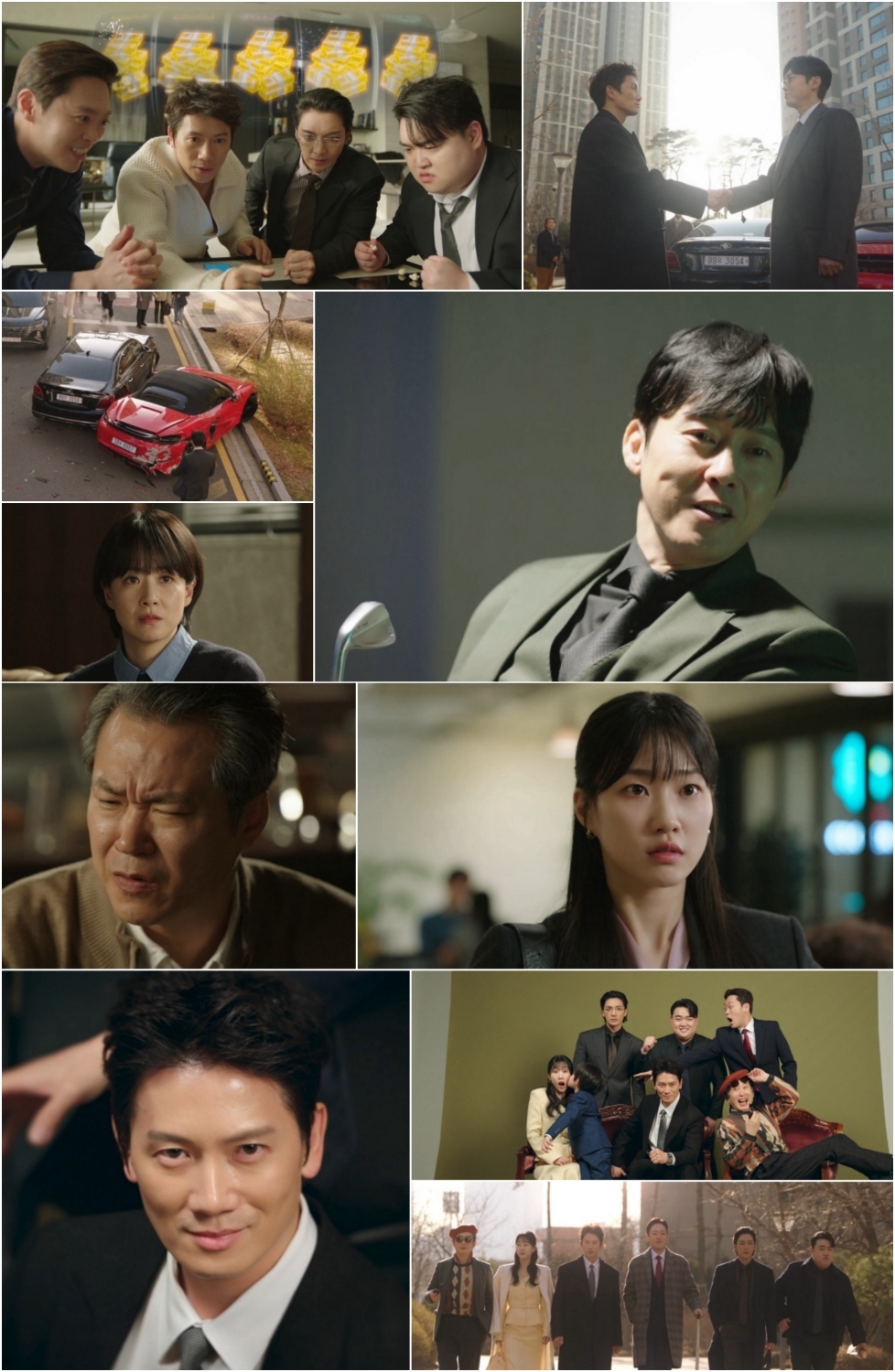 ‘아파트’ 지성, 100억 위해 결의 다지는 ‘비장 워킹 엔딩’으로 하이...