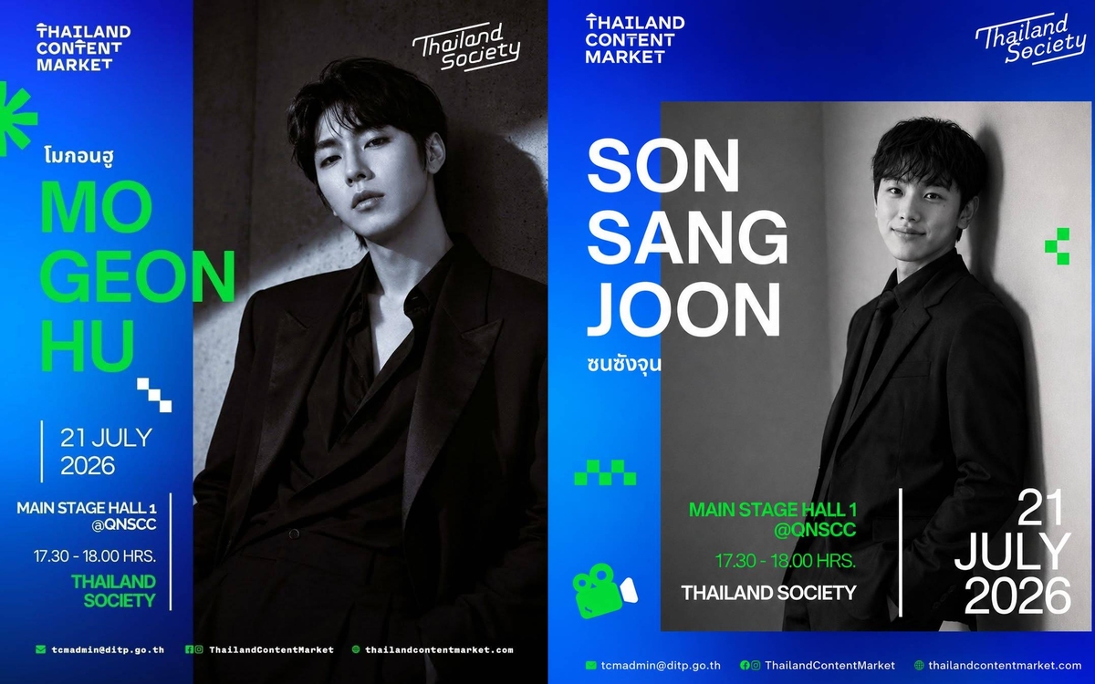 배우 모건후·손상준, 태국 ‘Thailand Y Content Awards 2025’ 공식 초청