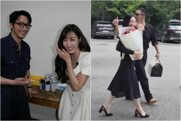 ‘<b>결혼</b>’ <b>변요한</b><b>티파니</b> 영, 꼭 잡은 손 ‘애정 뿜뿜’
