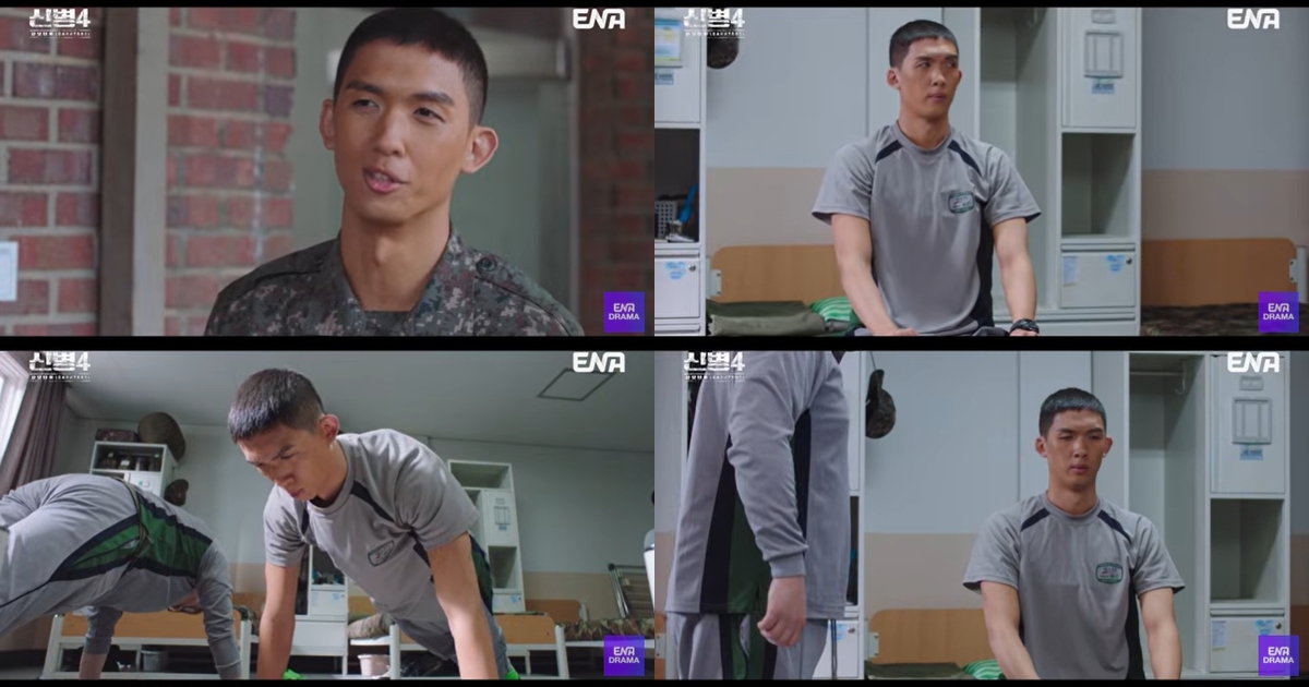 ‘신병4 : <b>사보타주</b>’ 전승훈, 첫 회부터 ‘모아이 석상’ 존재감