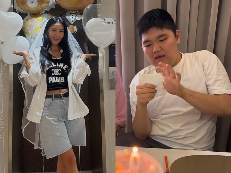 오윤아, 재혼 후 따뜻한 시댁 사랑 속 아들 생일 파티 공개
