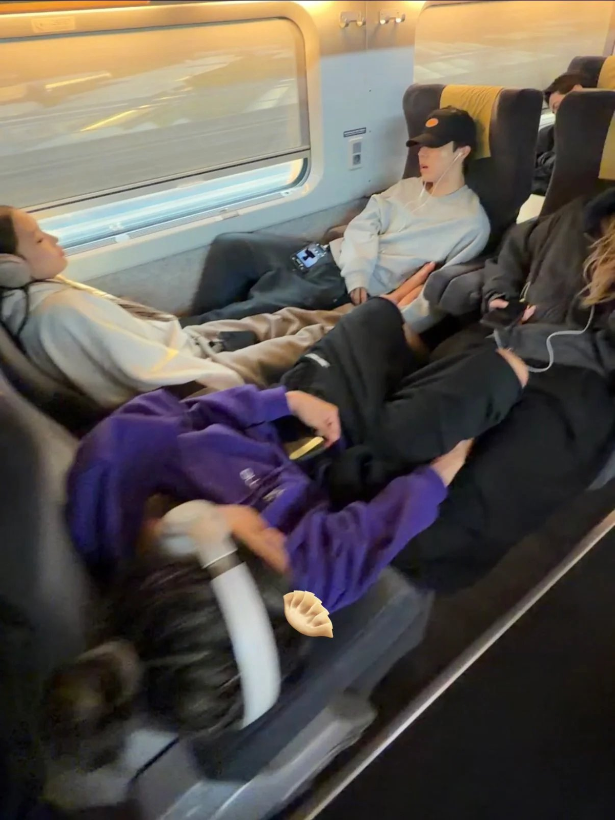 All Day Project Caught Napping on a Train: Members Confirm 5 Sleepless Days Before CRASH Drop