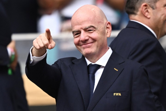 잔니 인판티노 FIFA 회장. 로이터연합뉴스