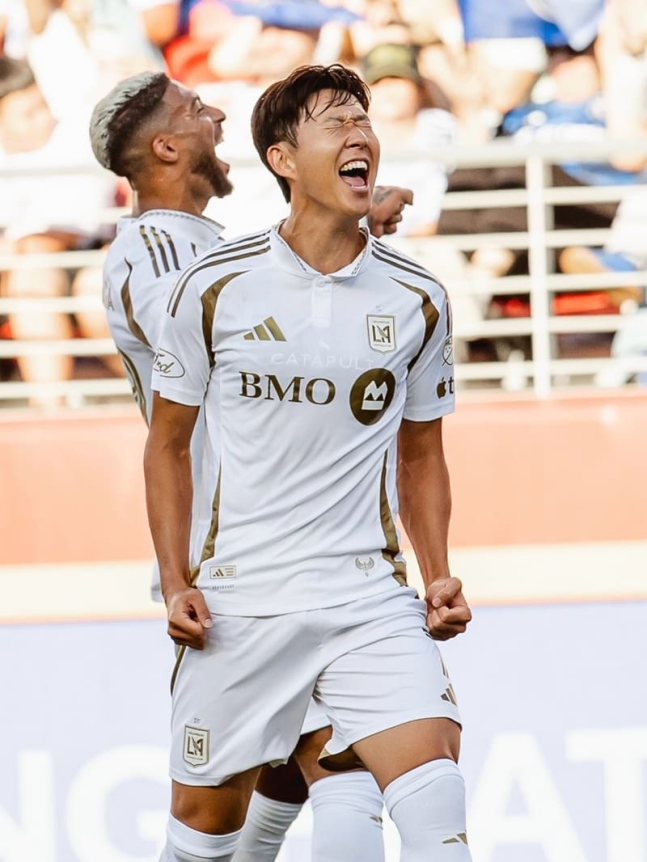 손흥민. LAFC 공식 SNS