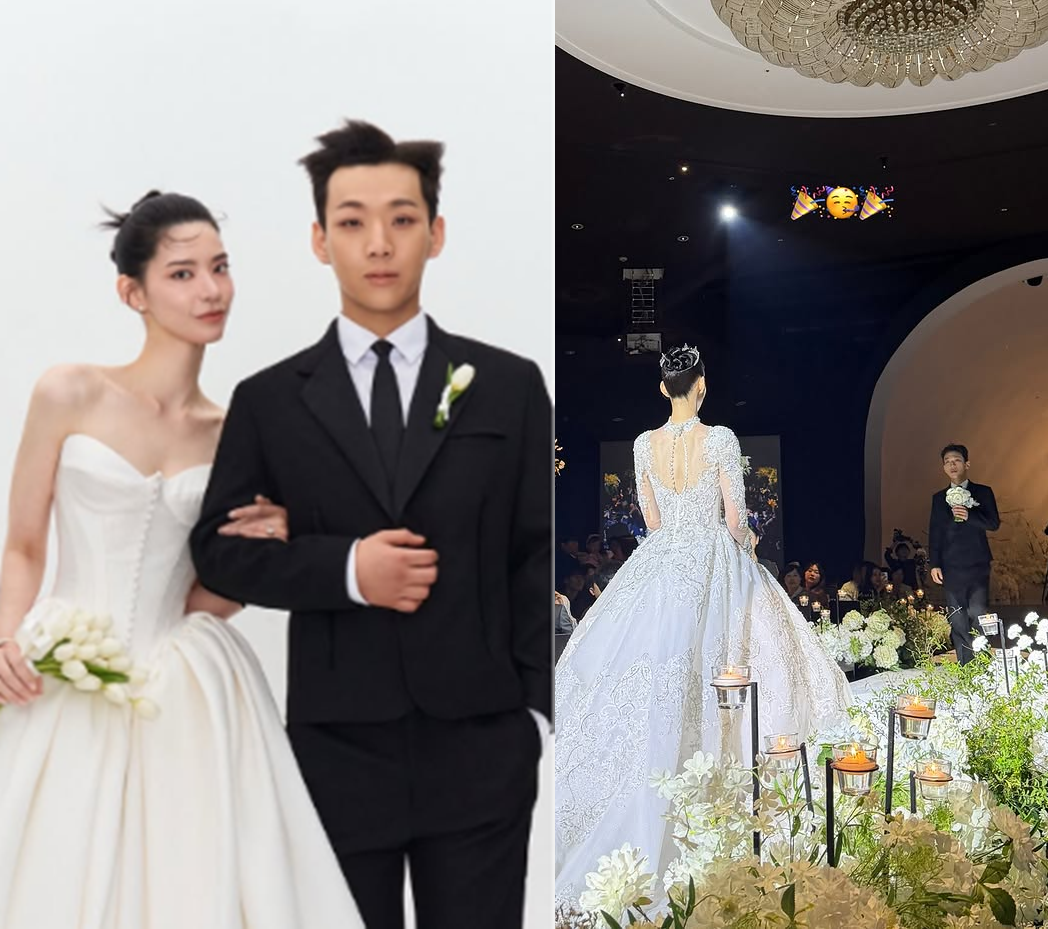 <b>양홍원</b><b>원현주</b>, 득녀 2년 만 <b>결혼식</b>…사회는 스윙스·화동은 딸[종합]