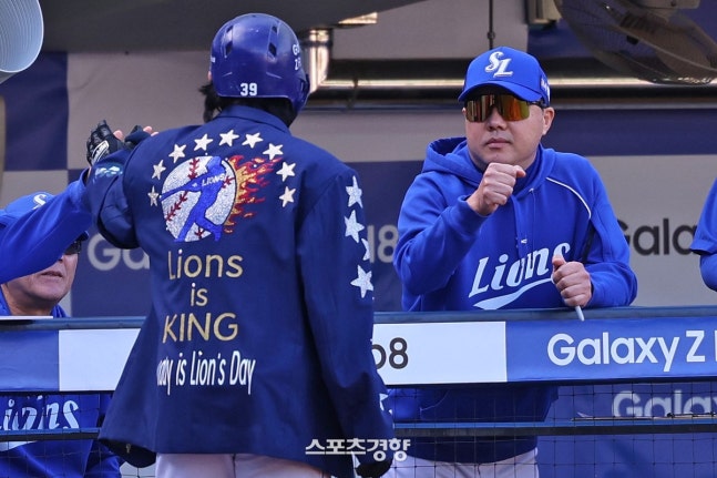 박진만 삼성 감독. 삼성라이온즈 제공