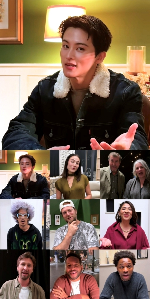 アッパールームの動画に登場するMARKと、同じ質問をする人々を並べた画像。