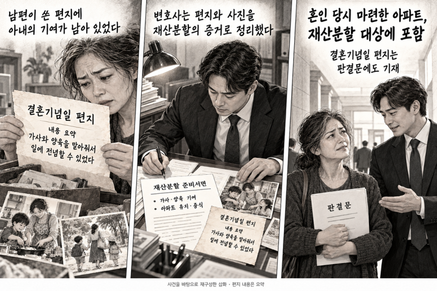 사건의 내용을 재구성한 AI 생성 이미지.