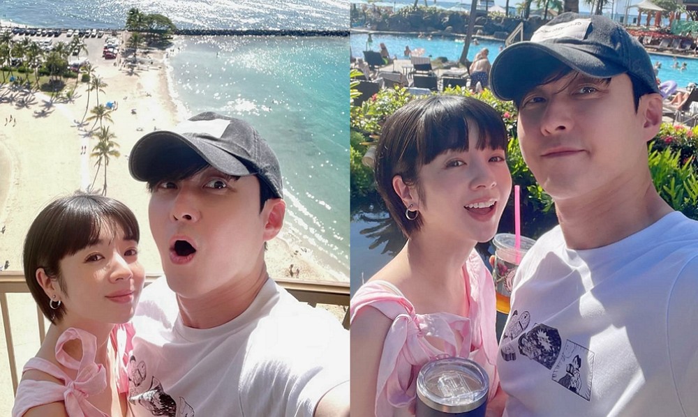 '18살 차이' <b>심형탁</b>사야, 뒤늦은 신혼여행..."아이 셋 목표"